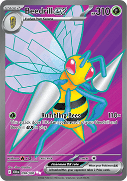 Beedrill ex [Bee Rumble]