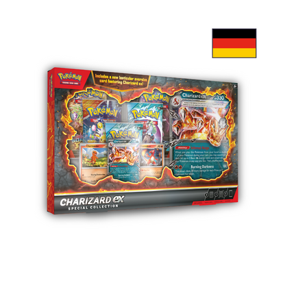 Pokémon Glurak ex Special Kollektion – Deutsch
