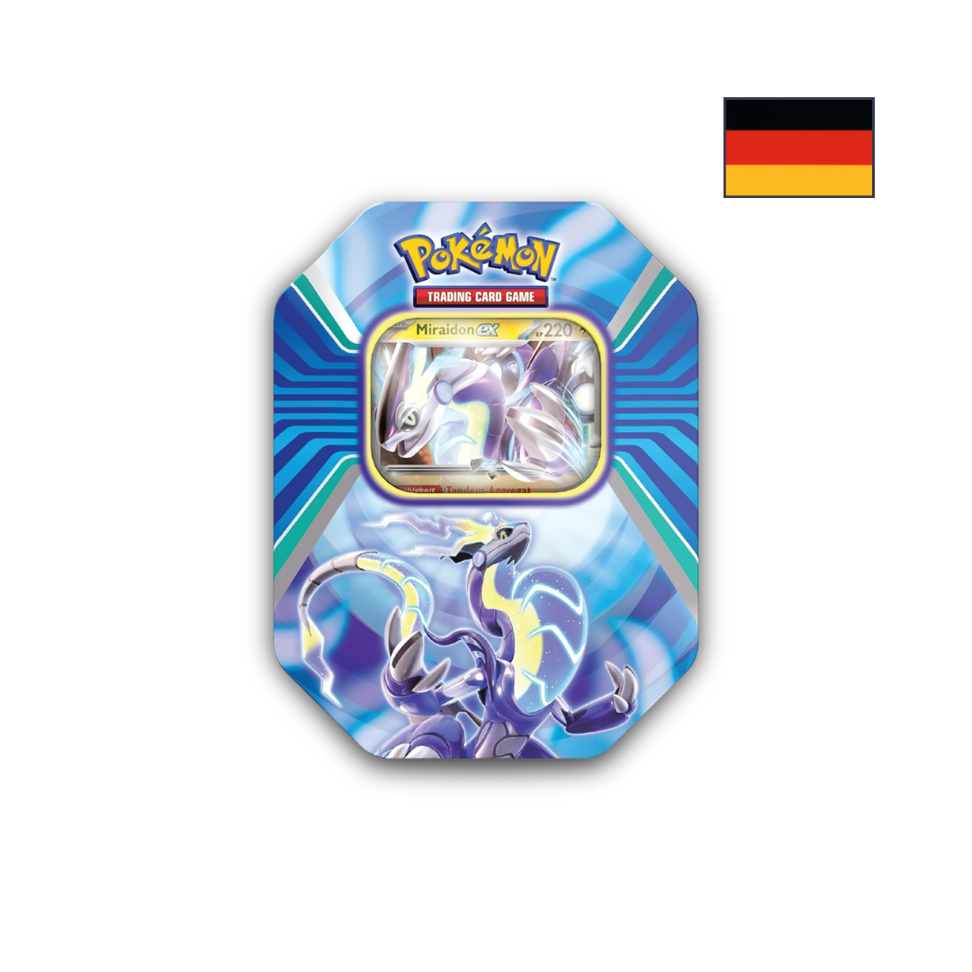 Pokémon - Paldea Legends Tins: Miraidon ex Tin (EU Version) - DE