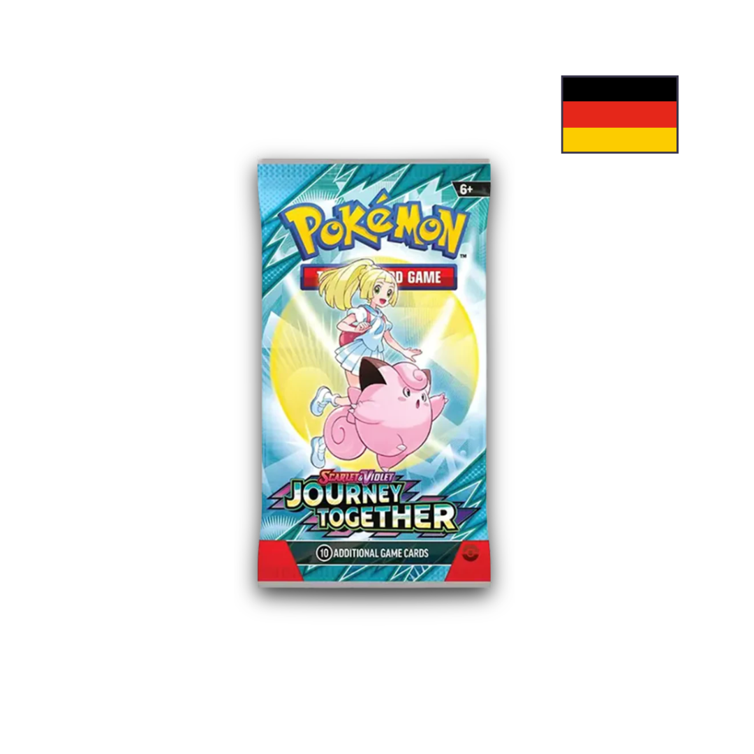 Pokemon Journey Together Booster Pack Deutsch