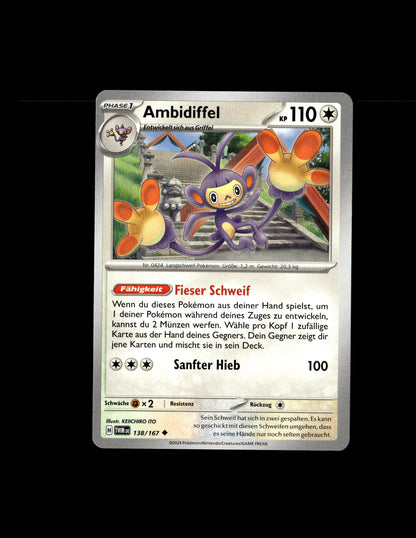 Ambipom - Twilight Masquerade #138 [Uncommon]
