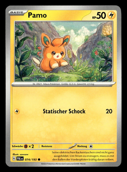 Pawmi - Paldea Evolved #74 [Common]