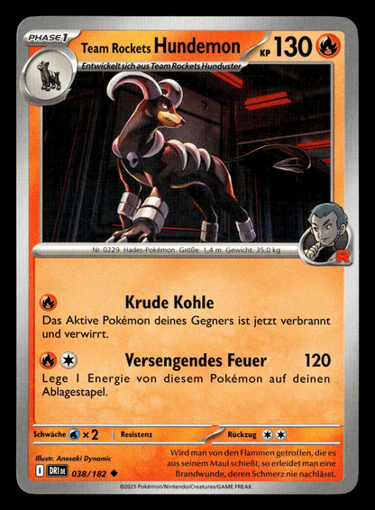 Team Rockets Hundemon - Ewige Rivalen #038 [Ungewöhnlich]
