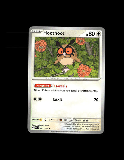 Hoothoot - Prismatic Evolutions #77 [Common]
