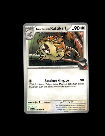 Team Rocket's Raticate - Destined Rivals #148 [Common]