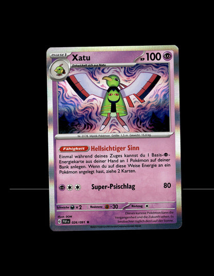 Xatu - Paldean Fates #26 [Rare]