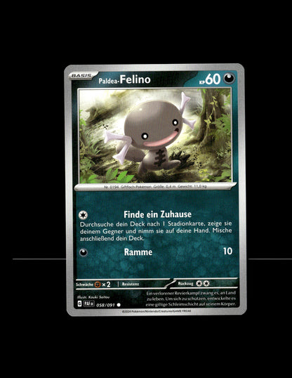 Paldean Wooper - Paldean Fates #58 [Common]