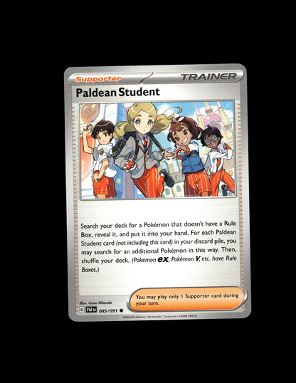 Paldean Student - Paldean Fates #85 [Common]