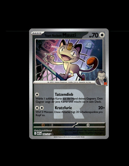Team Rocket's Meowth - Ascended Heroes #161 [Common]