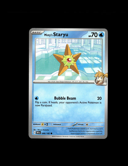 Misty's Staryu - Destined Rivals #46 [Common]