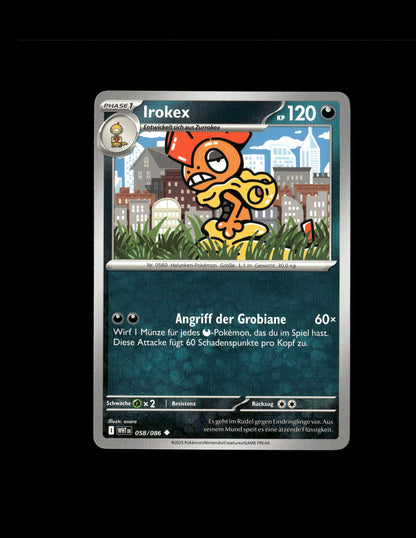 Scrafty - White Flare #58 [Uncommon]