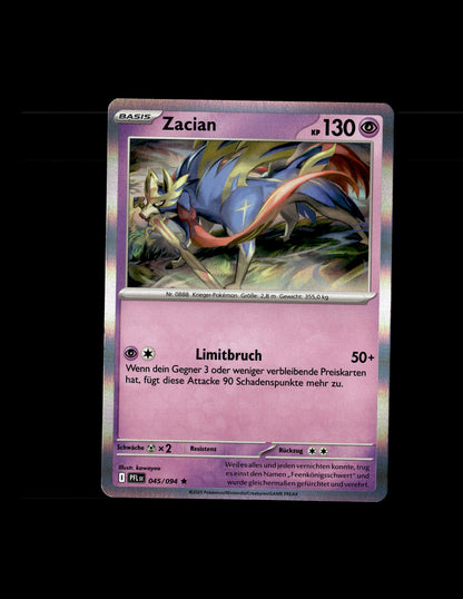 Zacian - Phantasmal Flames #45 [Rare]