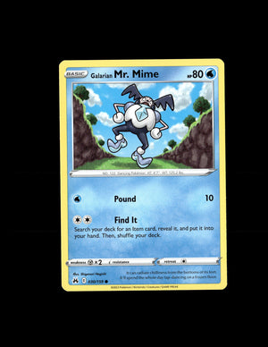 Galarian Mr. Mime - Crown Zenith #030 [Common]