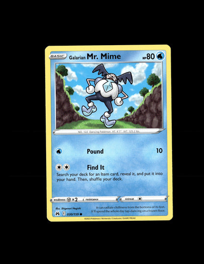 Galarian Mr. Mime - Crown Zenith #030 [Common]