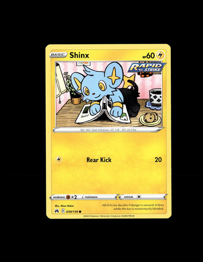 Shinx [Rear Kick] - Crown Zenith #039 [Common]
