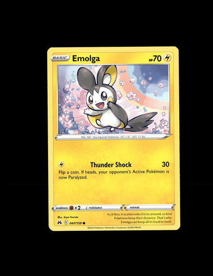 Emolga [Thunder Shock] - Crown Zenith #047 [Common]