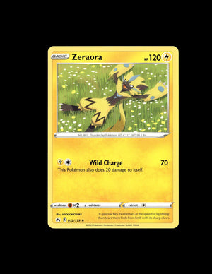 Zeraora [Wild Charge] - Crown Zenith #052 [Rare]