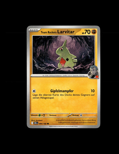 Team Rocket's Larvitar - Destined Rivals #94 [Common]