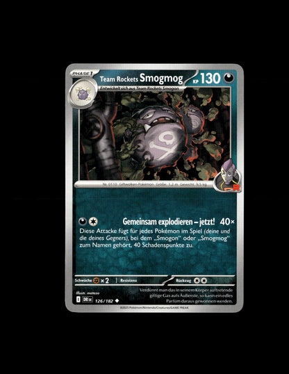 Team Rocket's Weezing - Destined Rivals #126 [Uncommon]
