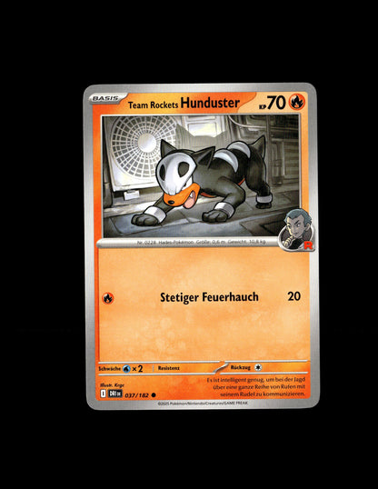 Team Rocket's Houndour - Destined Rivals #37 [Common]