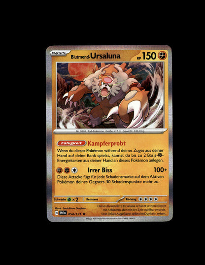 Bloodmoon Ursaluna - Prismatic Evolutions #54 [Rare]