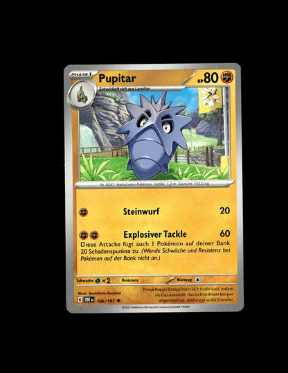 Pupitar - Obsidian Flames #106 [Uncommon]
