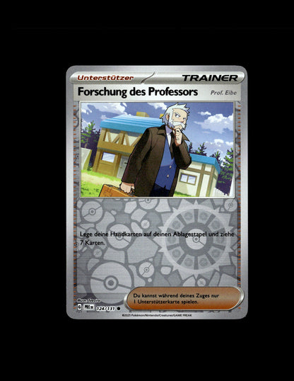 Professor's Research - Professor Rowan - Prismatic Evolutions #124 [Common]
