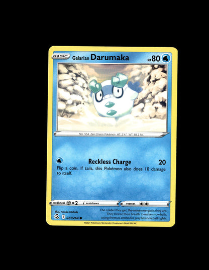 Galarian Darumaka [Reckless Charge] - Fusion Strike #071 [Common]