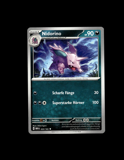 Nidorino - 151 (MEW) #33 [Uncommon]
