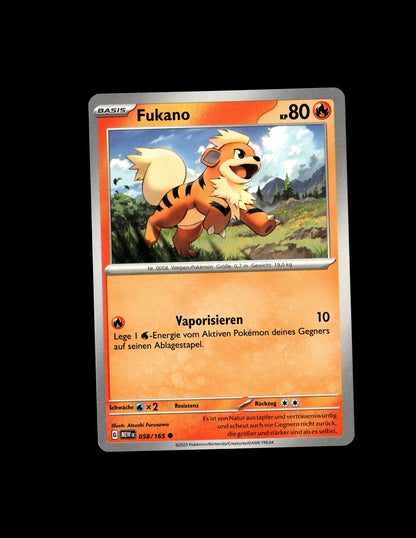 Growlithe - 151 (MEW) #58 [Common]