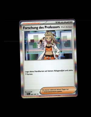 Professor's Research - Paldean Fates #87 [Rare]