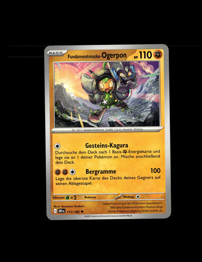 Cornerstone Mask Ogerpon - Destined Rivals #111 [Uncommon]