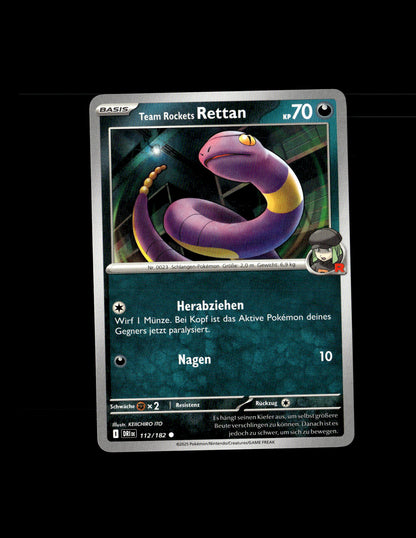 Team Rocket's Ekans - Destined Rivals #112 [Common]