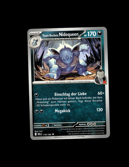 Team Rocket's Nidoqueen - Destined Rivals #116 [Uncommon]