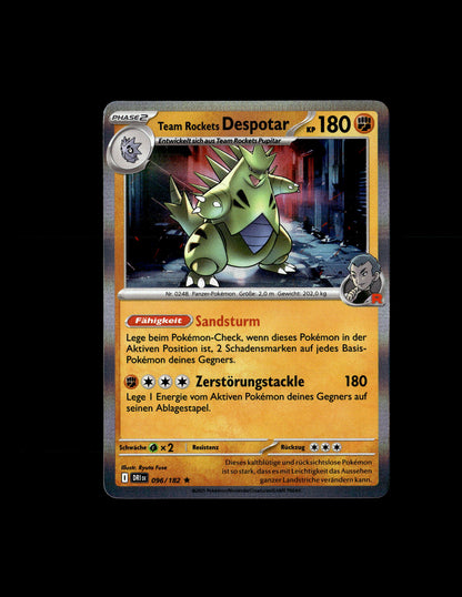 Team Rocket's Tyranitar - Destined Rivals #96 [Rare]