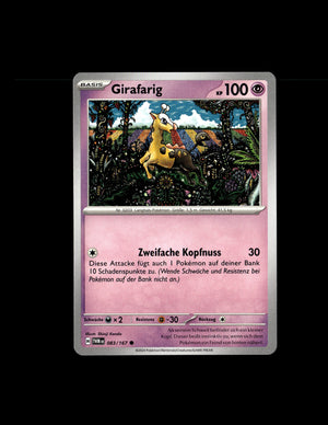 Girafarig - Twilight Masquerade #83 [Common]