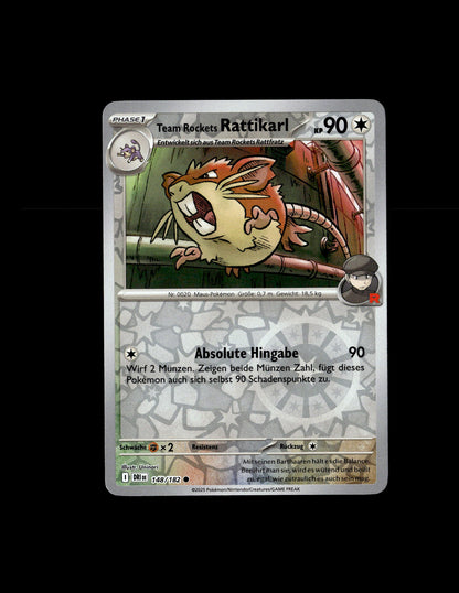 Team Rocket's Raticate - Destined Rivals #148 [Common]