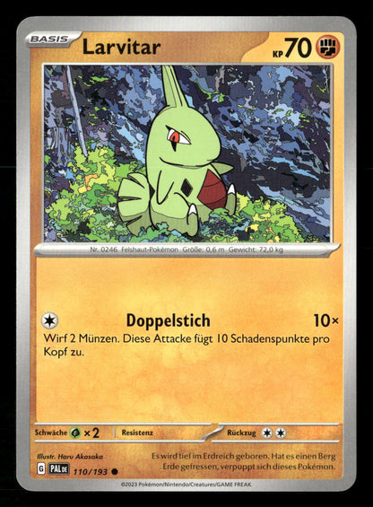 Larvitar - Paldea Evolved #110 [Common]