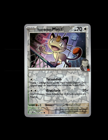 Team Rocket's Meowth - Destined Rivals #149 [Common]