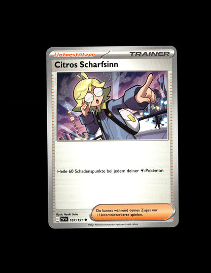 Clemont's Quick Wit - Surging Sparks #167 [Uncommon]