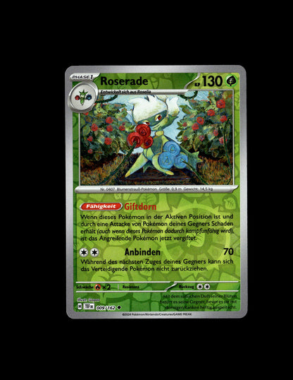 Roserade - Temporal Forces #9 [Uncommon]