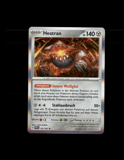 Heatran - Twilight Masquerade #123 [Rare]