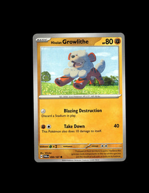 Hisuian Growlithe - Twilight Masquerade #99 [Common]