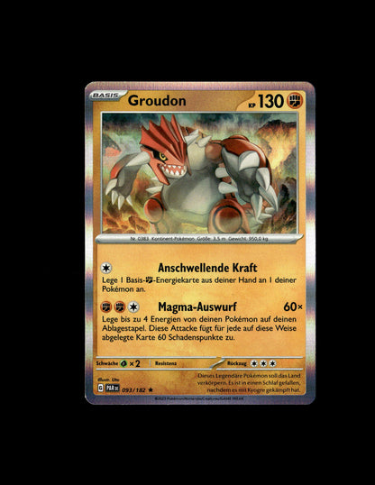 Groudon - Paradox Rift #093 [Selten]