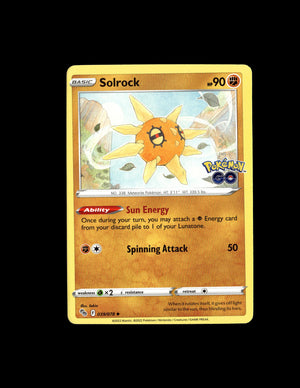 Solrock [Spinning Attack] - Pokémon GO #039 [Uncommon]