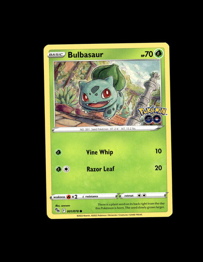 Bulbasaur - Pokémon GO #001 [Common]