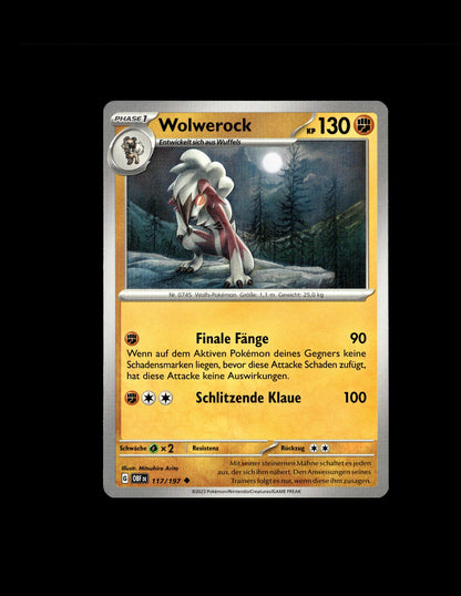 Lycanroc - Obsidian Flames #117 [Uncommon]