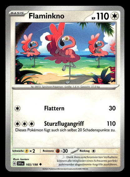Flamigo - Scarlet & Violet #165 [Uncommon]