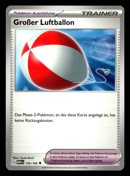 Big Air Balloon - 151 (MEW) #155 [Uncommon]