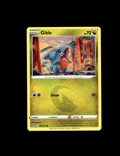 Gible [Gnaw] - Brilliant Stars #107 [Common]